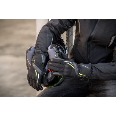 Guantes Moto Invierno Garibaldi Iver Stripes Primaloft®