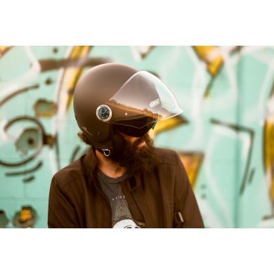 Casco Moto Jet Gari G20 Sunvisor