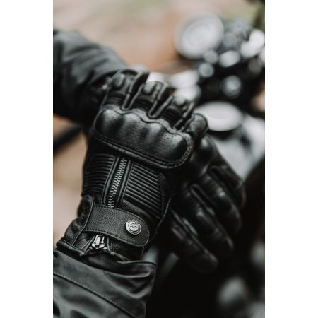 Guantes Moto Garibaldi Smoke Vintage