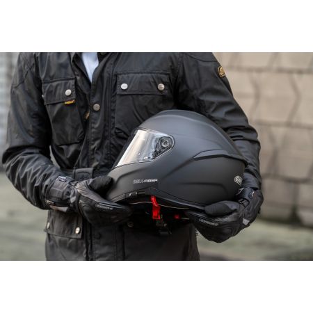 Casco Moto Integral Gari G91X Fiber Click Pinlock