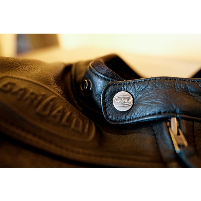Chaqueta Moto Piel Garibaldi Moka Racer