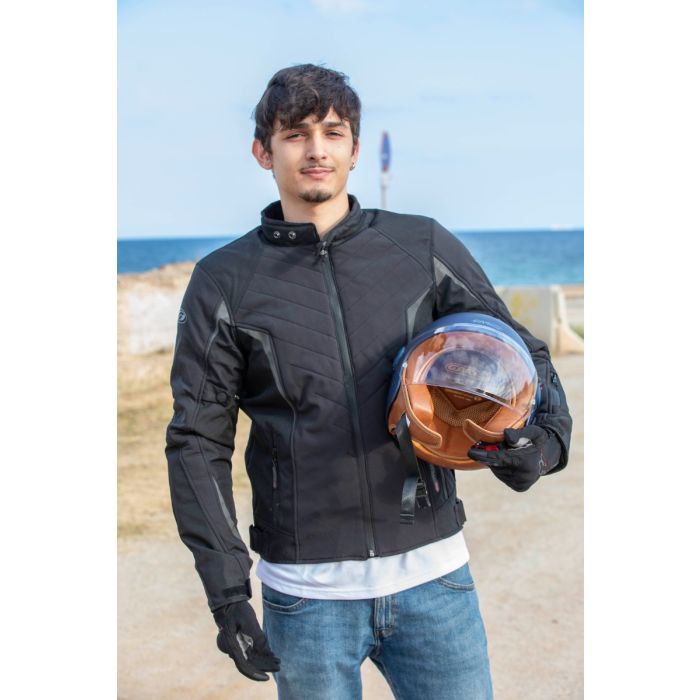 Chaqueta Moto Textil Impermeable Garibaldi Fly-R