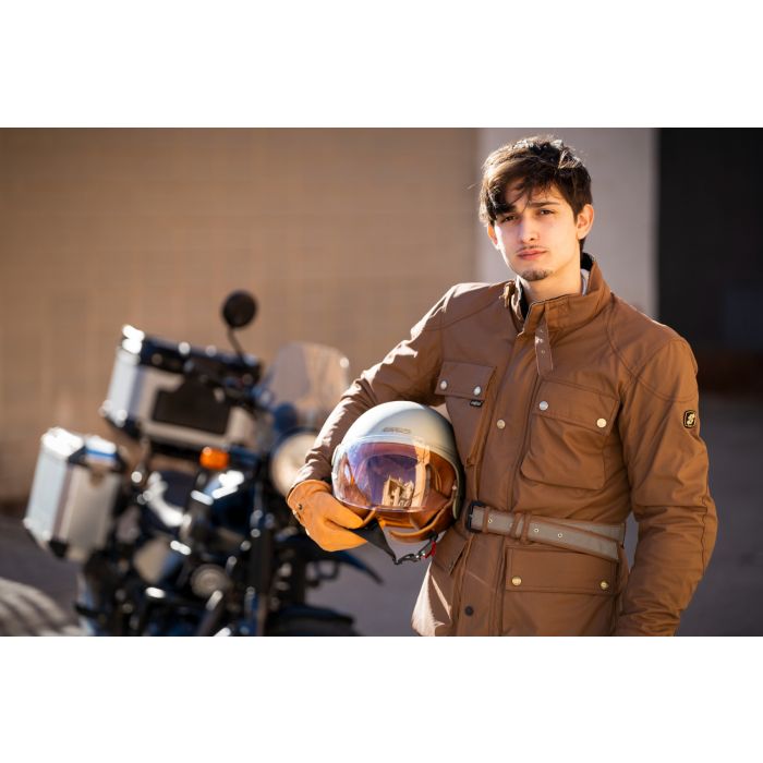 Chaqueta Moto Textil Impermeable Garibaldi Heritage