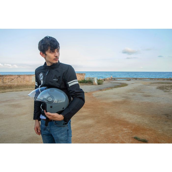 Casco Moto Jet Gari G21 Sunvisor