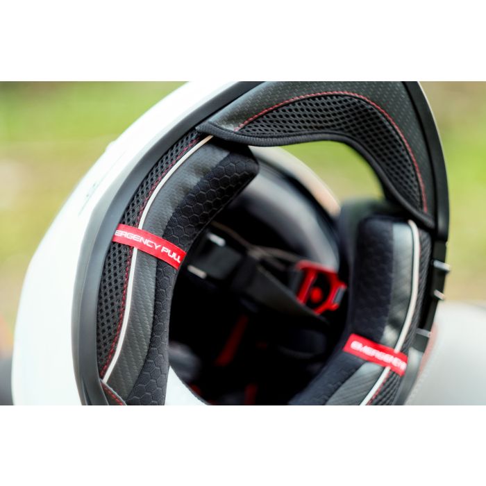 Casco Moto Integral Gari G91X Fiber Sport Pinlock