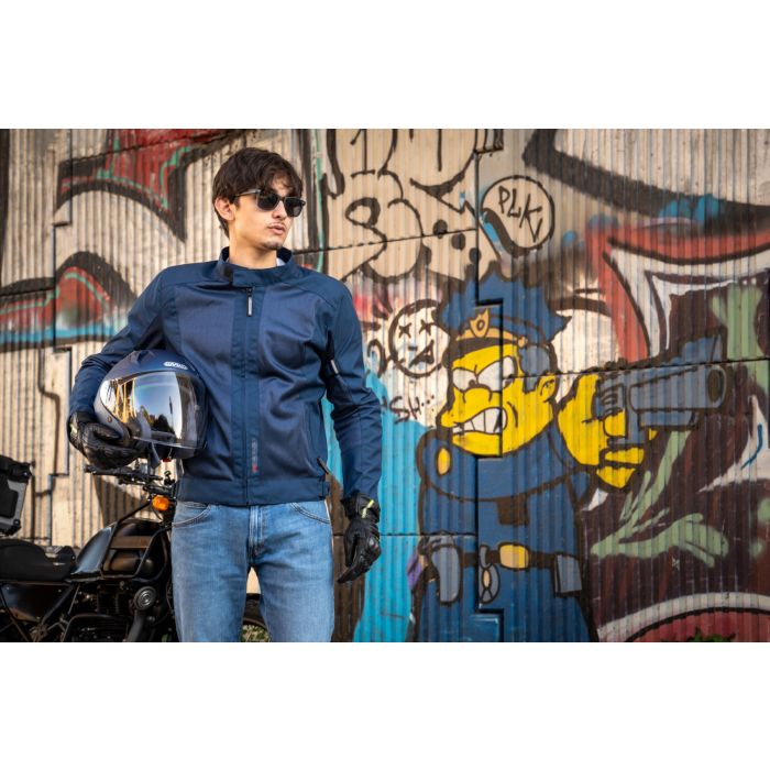 Chaqueta Moto Verano Garibaldi Internazionale Nude
