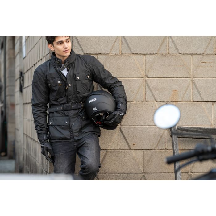 Chaqueta Moto Textil Impermeable Garibaldi Heritage