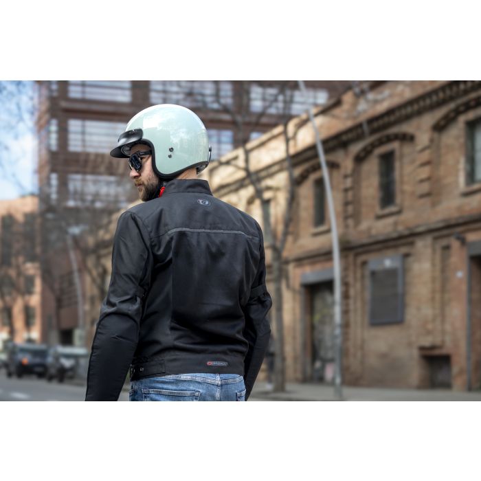 Casco Moto Jet Gari G02X Fiberglass