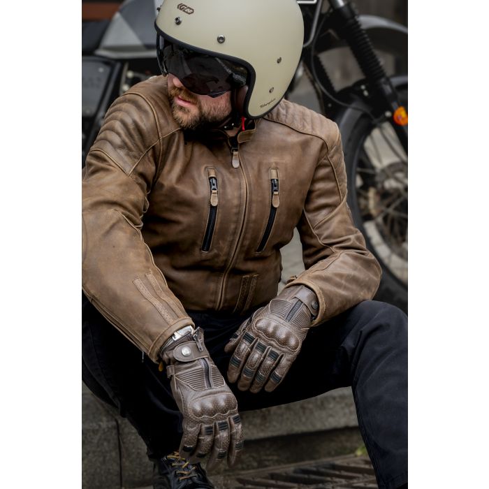 Chaqueta Moto Piel Garibaldi Bullrider