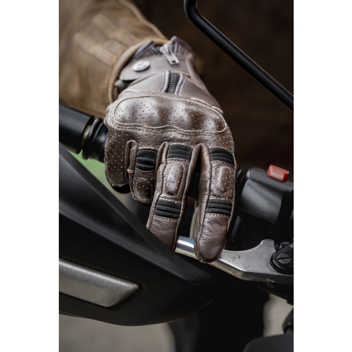 Guantes Moto Garibaldi Smoke Vintage Winter