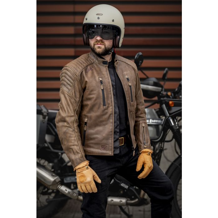 Chaqueta Moto Piel Garibaldi Bullrider