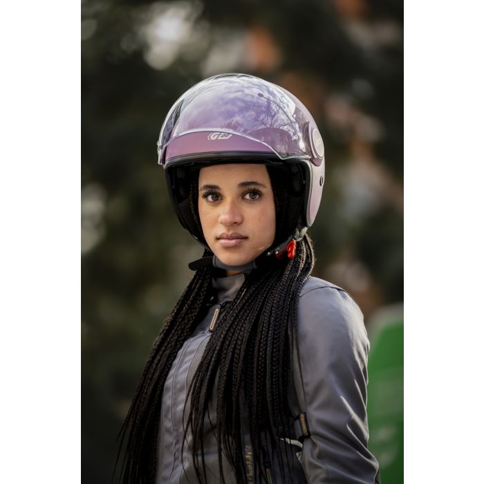 Casco Moto Jet Gari G21 Sunvisor