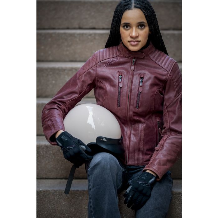 Chaqueta Moto Piel Garibaldi Bullrider Lady