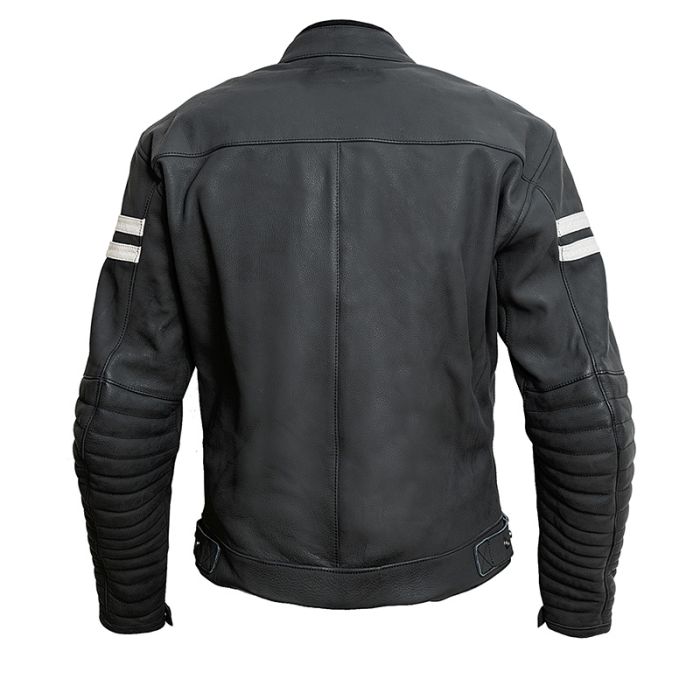 Chaqueta Moto Piel Garibaldi Moka Racer Sas-tec 