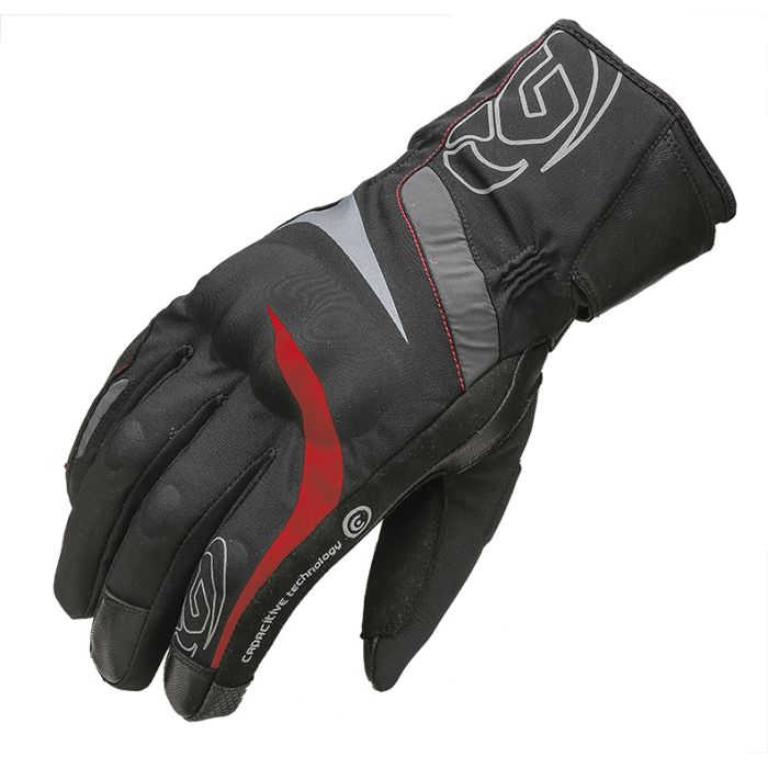 Guantes Moto Invierno Garibaldi Iver G-rojo Primaloft