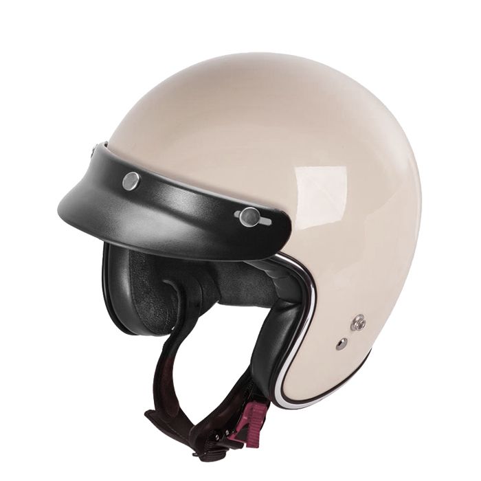 Casco Moto Jet Gari G02X Fiberglass