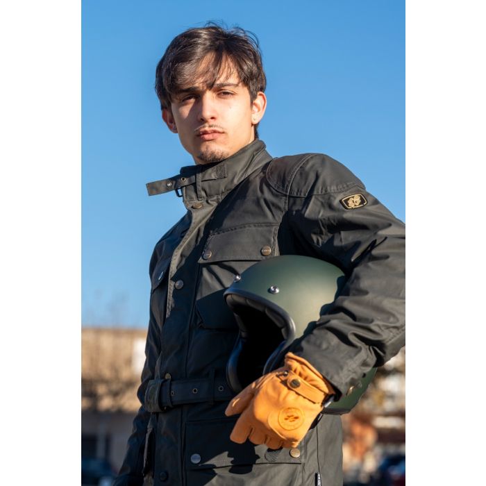 Chaqueta Moto Textil Impermeable Garibaldi Heritage