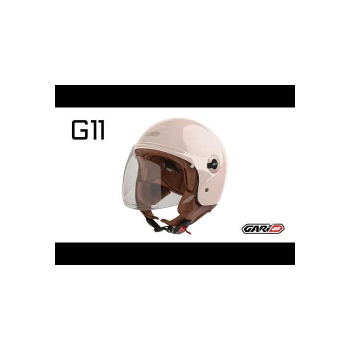 Casco Gari Moto Demi-Jet G11
