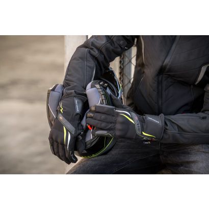 Guantes Moto Invierno Garibaldi Iver Stripes Primaloft®