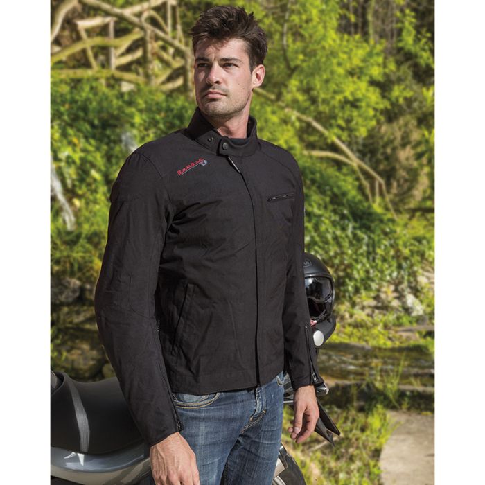 Chaqueta Moto Textil Impermeable Garibaldi Bomber