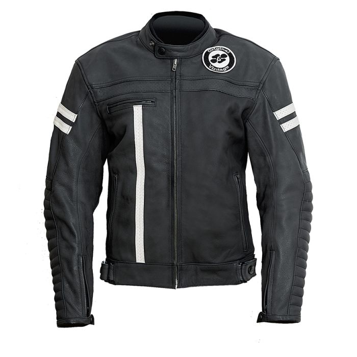 Chaqueta Moto Piel Garibaldi Moka Racer