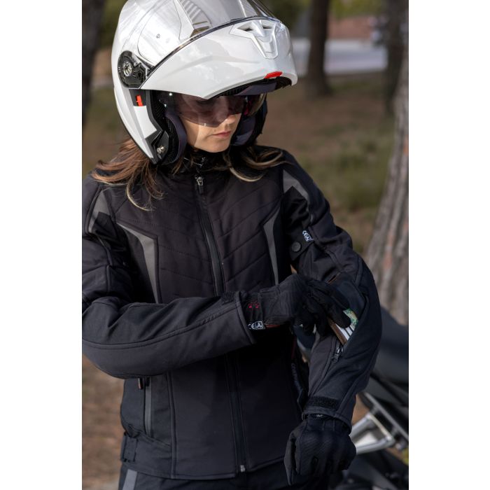 Chaqueta Moto Textil Impermeable Garibaldi Fly-R Lady