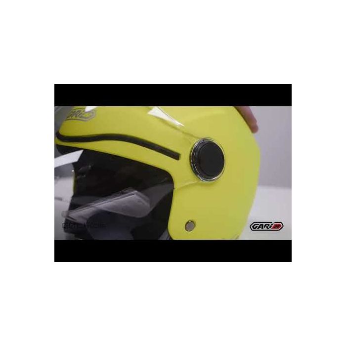  Casco Integral De Moto para Hombre Y Mujer,Casco Integral de Moto  Estilo Retro Mujer Hombre Casco de Motocicleta ECE Homologado Scooter Casco  Moto Integral H,M